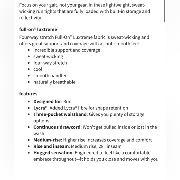 Lululemon Speed Up Tight 28" With Pockets Heathered Black sz 6 - Picture 14 of 14